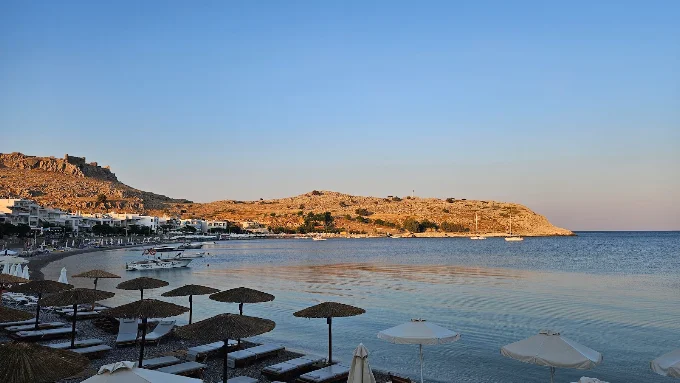 The bay at Charaki