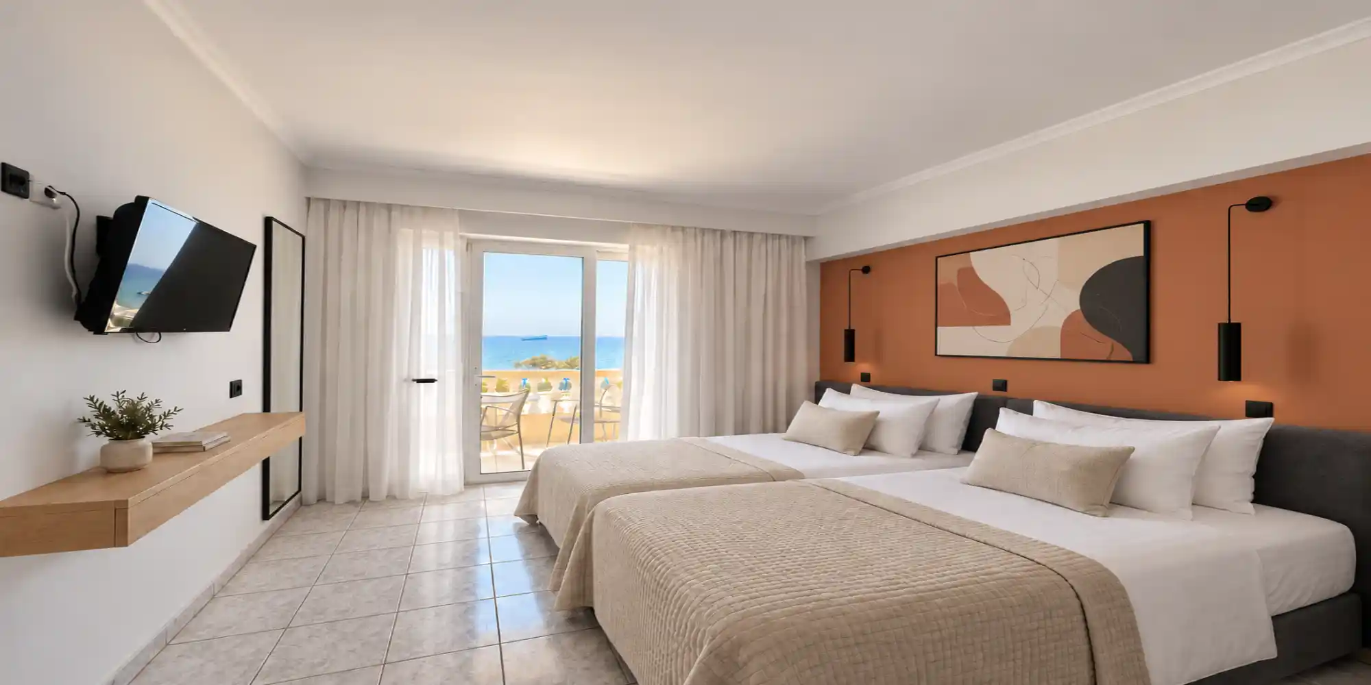 Guest room at Selia